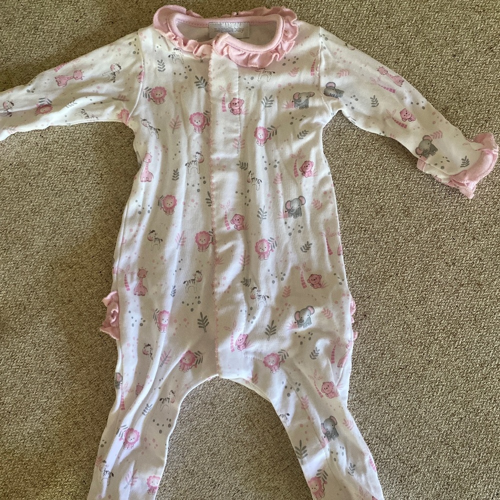 Magnolia baby footie 3 month